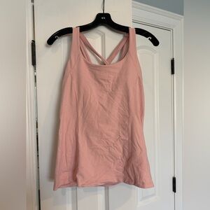 Lululemon Athletica Light Pink Tank Top